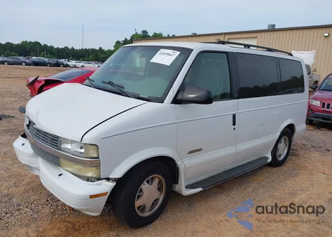 2000 Chevrolet Astro z USA, uszkodzony, nr VIN 1GNDM19WXYB140258